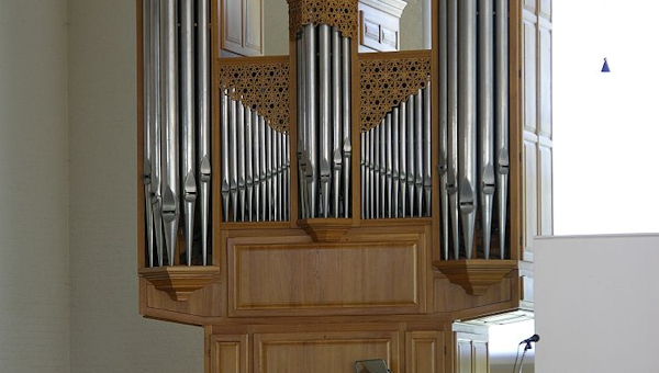 Hazen orgel demontiert