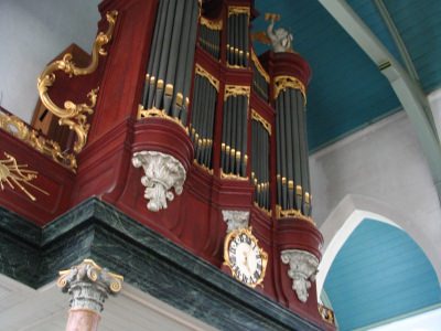 Scheveningen, P.K.N. Nederlandse Hervormde Oude Kerk, hoofdorgel (2006)