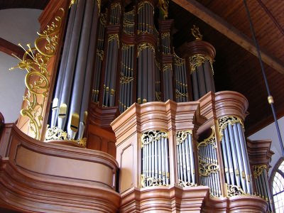 Ridderkerk, P.K.N. Nederlandse Hervormde Singelkerk (32/III/P, 1972)