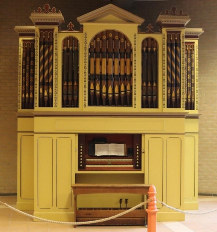 Opbouw orgel HHK Riddderkerk
