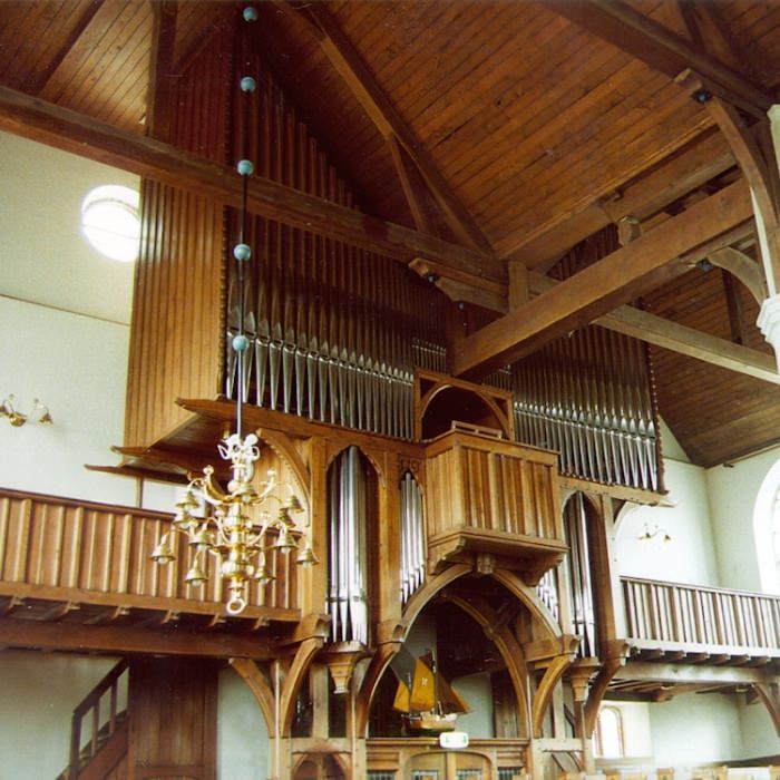 Katwijk aan Zee, Reformierte Andreas Kirche oder Alte Kirche (25/II/P, 1995)
