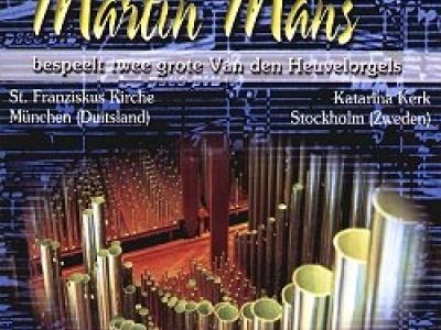 Martin Mans bespeelt twee grote Van den Heuvel orgels (Stockholm)