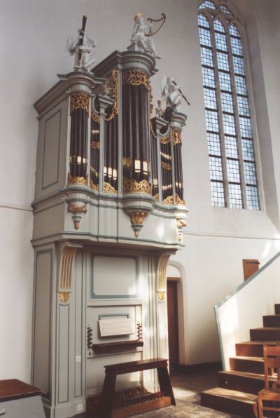 Scheveningen, P.K.N. Nederlandse Hervormde of Oude Kerk, koororgel  (2004)