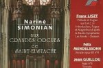 Nariné Simonian aux Grandes Orgues de Saint-Eustache